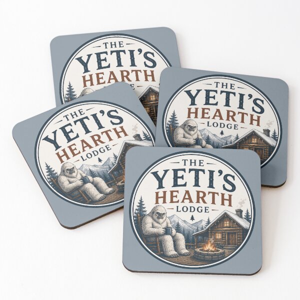 Item preview, The Yeti's Hearth Lodge designed and sold by AmericanCryptid.