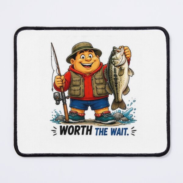 Item preview, Fishing Kalbaz – Worth The Wait designed and sold by layalistoresa.