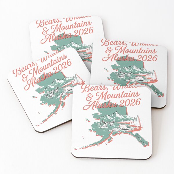 Item preview, Alaska 2026 Bears Whales Mountains Nature Travel designed and sold by JMDesignHub.