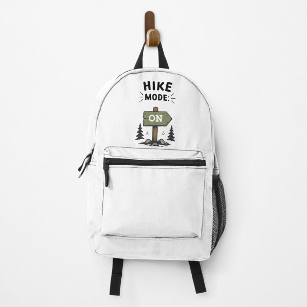 Item preview, HIKE MODE: ON (Black) designed and sold by August Pixels.