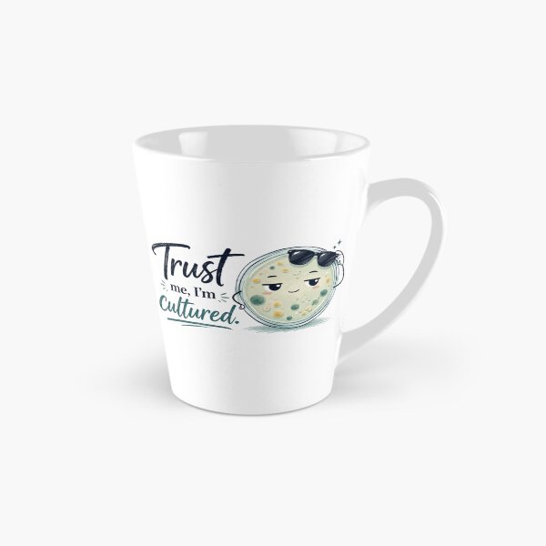 Item preview, Trust Me I’m Cultured Microbiology Sticker designed and sold by Sophie Cotton.