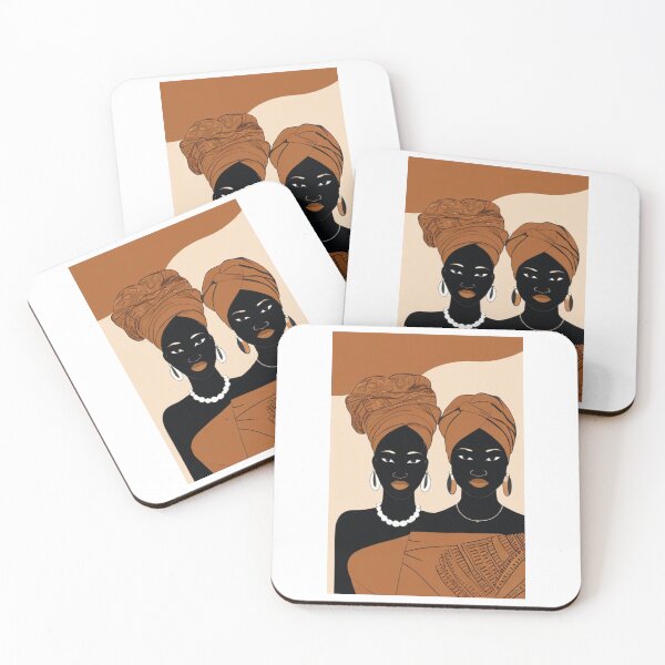 Item preview, Art - Afro-Bohemian Aesthetic, Contemporary Female Figures designed and sold by AnimeShin.