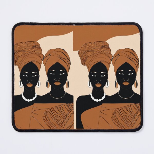 Item preview, Art - Afro-Bohemian Aesthetic, Contemporary Female Figures designed and sold by AnimeShin.