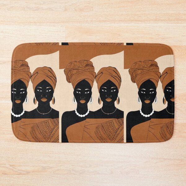 Item preview, Art - Afro-Bohemian Aesthetic, Contemporary Female Figures designed and sold by AnimeShin.