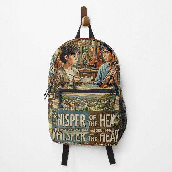 Item preview, Whisper of the Heart Retro Anime Coming-of-Age Romance Tribute Art Movie Poster designed and sold by Art's Diner.