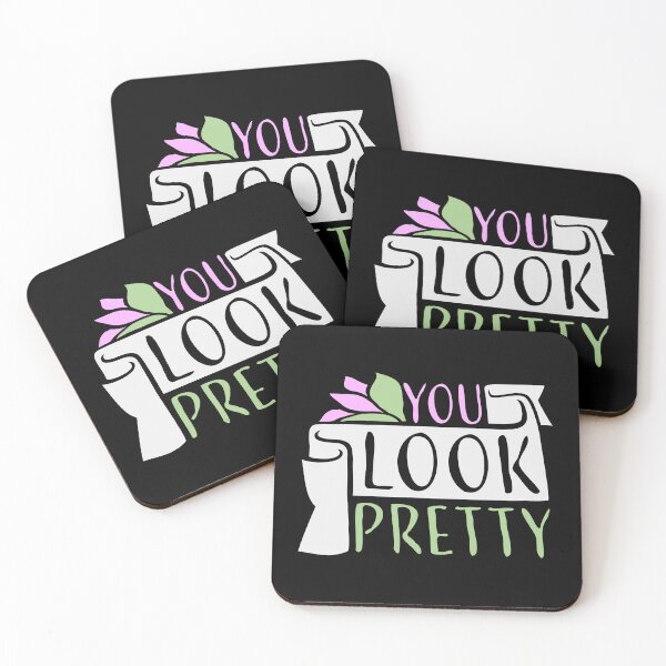 Item preview, You Look Pretty Funny Wholesome Bold Compliment Quote designed and sold by shirt-o-mat.