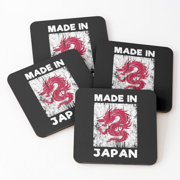 Item preview, Made In Japan Distressed Flag Vintage Red Japanese Dragon designed and sold by Dmetalx Art Apparel.