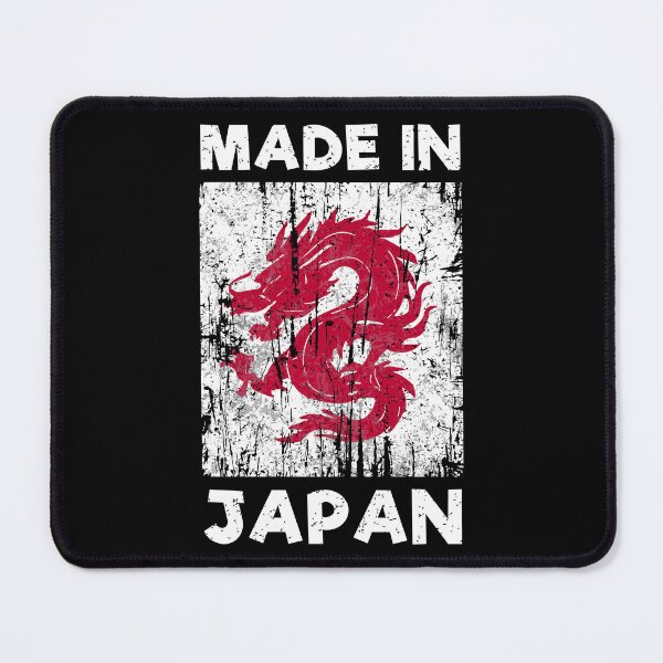Item preview, Made In Japan Distressed Flag Vintage Red Japanese Dragon designed and sold by Dmetalx Art Apparel.
