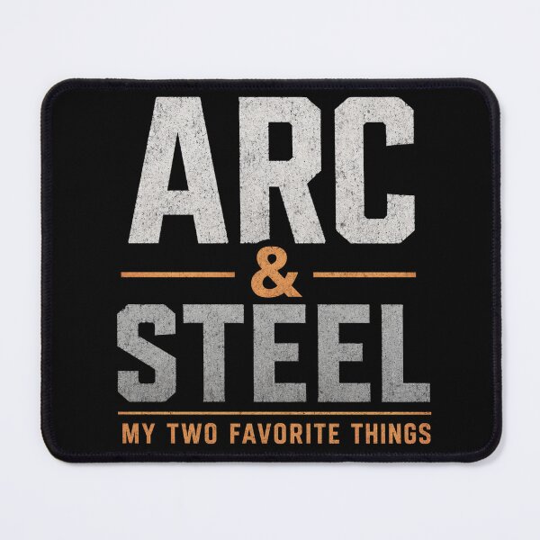 Item preview, ARC & STEEL – My Two Favorite Things | Industrial Welder Gift designed and sold by RusticMeadow.