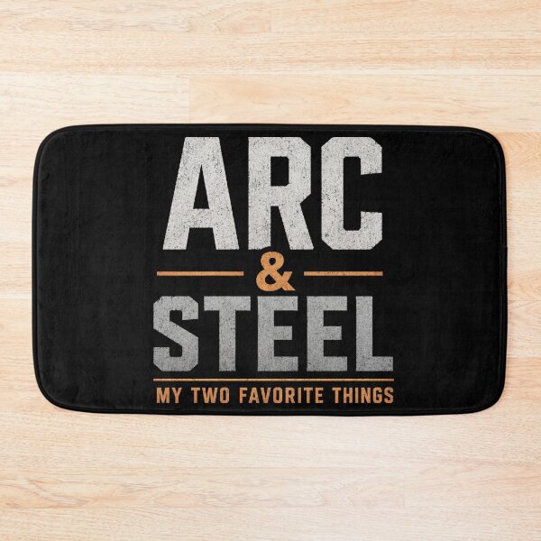 Item preview, ARC & STEEL – My Two Favorite Things | Industrial Welder Gift designed and sold by RusticMeadow.