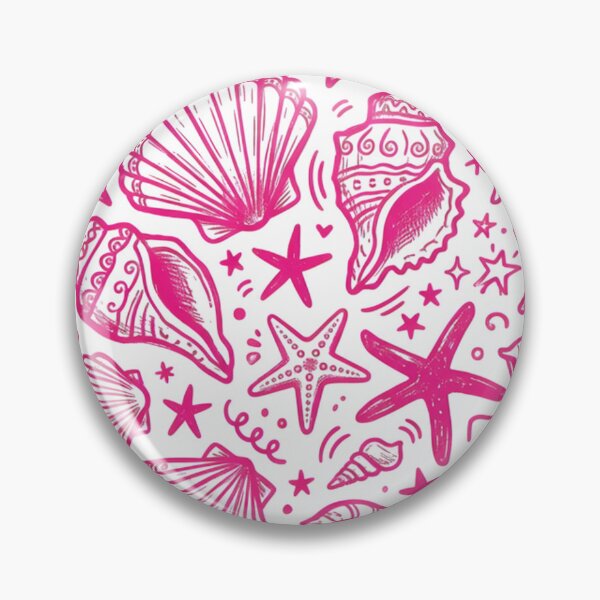 Item preview, Vibrant Seashell Starfish Ocean Beach Doodle Art designed and sold by JMDesignHub.