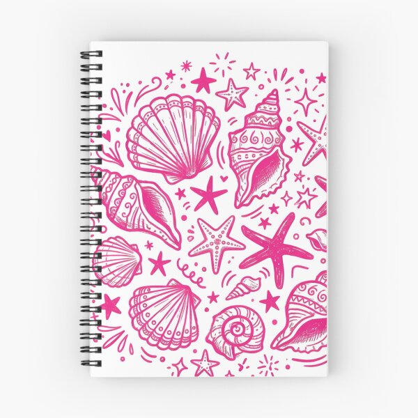 Item preview, Vibrant Seashell Starfish Ocean Beach Doodle Art designed and sold by JMDesignHub.
