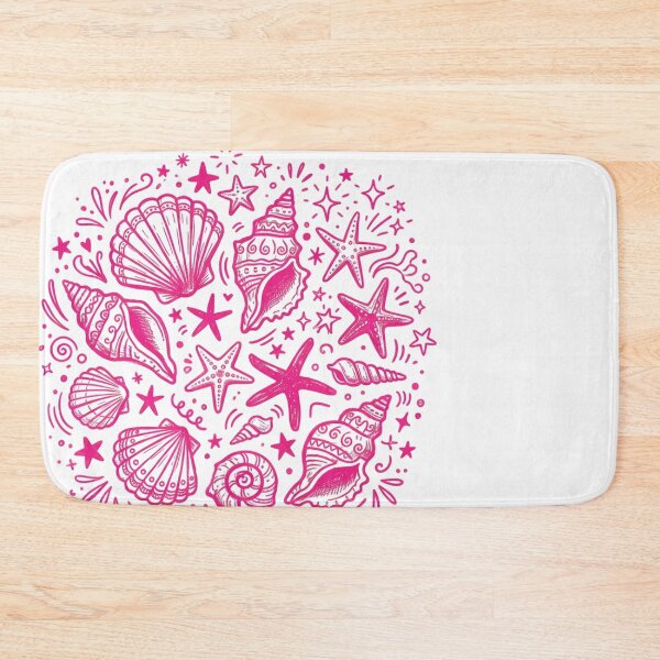Item preview, Vibrant Seashell Starfish Ocean Beach Doodle Art designed and sold by JMDesignHub.