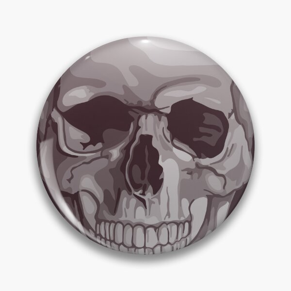 Item preview, Memento Mori Skull With Flowers designed and sold by Unhinged Heather.