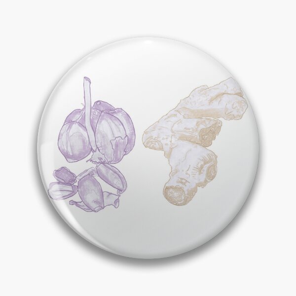 Item preview, garlic and ginger designed and sold by curlylucas.