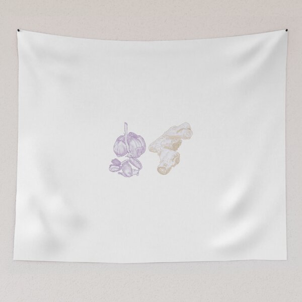 Item preview, garlic and ginger designed and sold by curlylucas.