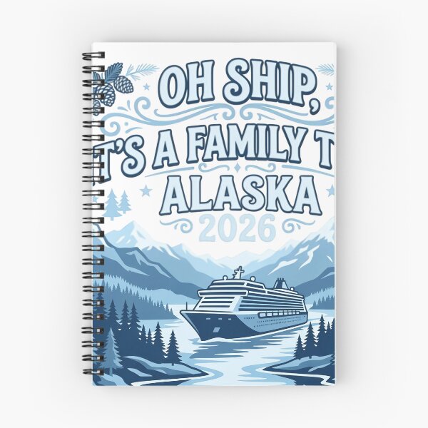 Item preview, Oh Ship Family Trip Alaska Cruise 2026 Vacation designed and sold by JMDesignHub.
