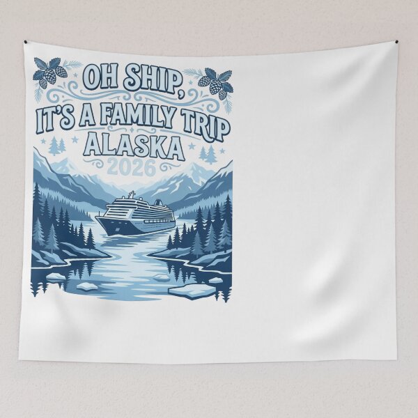 Item preview, Oh Ship Family Trip Alaska Cruise 2026 Vacation designed and sold by JMDesignHub.