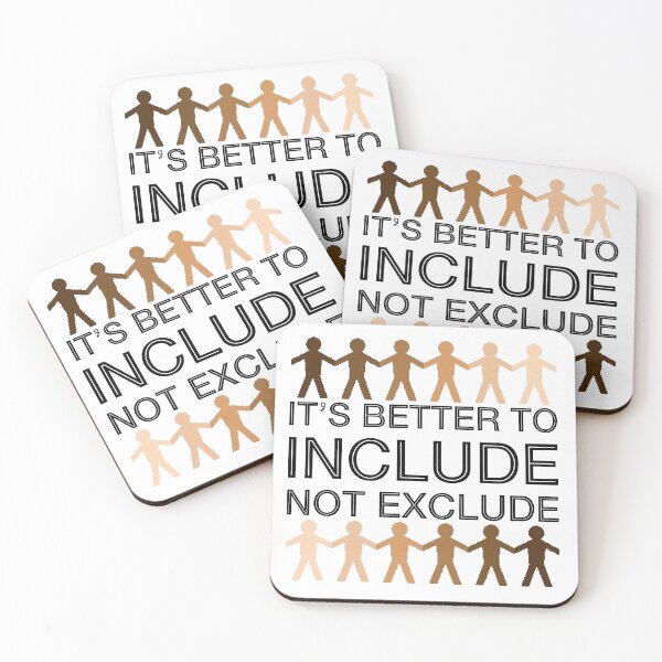 Item preview, It's Better To Include, Not Exclude (Skin Tones) designed and sold by SarahJosArt.