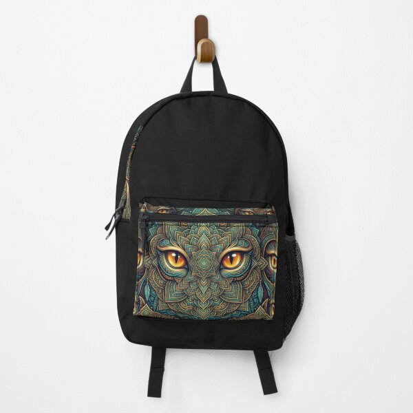 Item preview, Deep Gaze - Schizoid Cat Psychedelic Art designed and sold by NeonCosmos.
