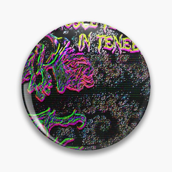 Item preview, Nosce Te Ipsum In Tenebris – Neon Cyber Glitchcore designed and sold by lusiaMaraArt.