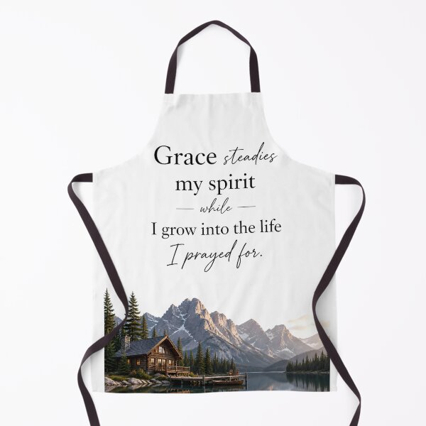 Item preview, Grace Steadies My Spirit Christian Affirmation Faith Growth Prayer Quote Gift for Women designed and sold by LoveNurseries.