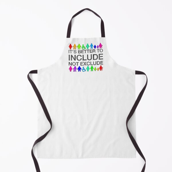 Item preview, It's Better To Include, Not Exclude: Shapes & Sizes (Rainbow) designed and sold by SarahJosArt.