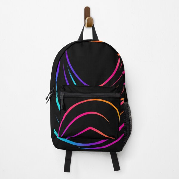 Item preview, Neon Glow Hijab Silhouette Minimalist Art designed and sold by Tharaazu.