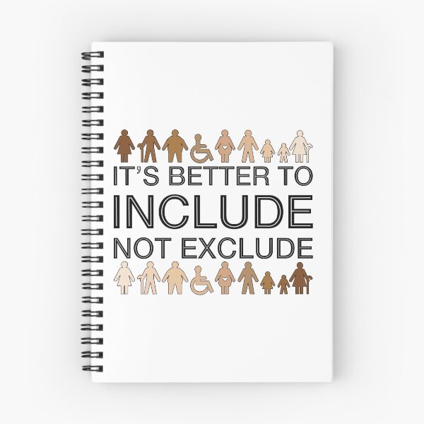 Item preview, It's Better To Include, Not Exclude: Shapes & Sizes (Skin Tones) designed and sold by SarahJosArt.