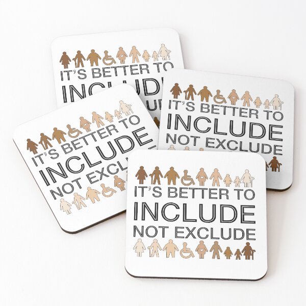 Item preview, It's Better To Include, Not Exclude: Shapes & Sizes (Skin Tones) designed and sold by SarahJosArt.