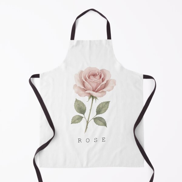Item preview, Soft Pastel Watercolor Rose Flower Print With Typography designed and sold by FernLiz.