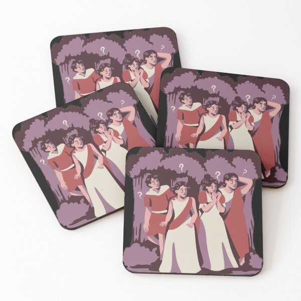 Item preview, Confused Figures in Ancient Attire designed and sold by DailyDoodlesBySumbul.