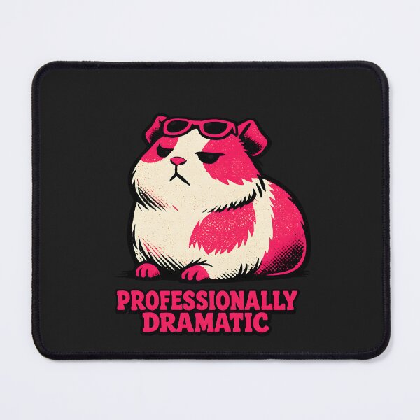 Item preview, Dramatic Guinea Pig Professionally Dramatic | Main Character Meme designed and sold by BeanToePets.
