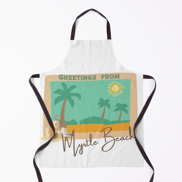 Item preview, Greetings from Myrtle Beach – Retro Postcard Design designed and sold by DonnaRaine.