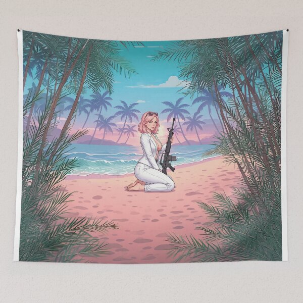 Item preview, Miami Heat designed and sold by Warpaint & Lace.