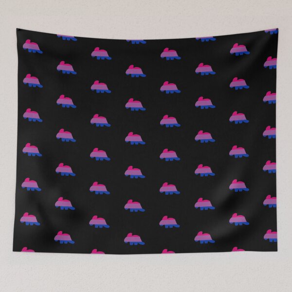 Item preview, bisexual Dino nuggie triceratops  designed and sold by Meowmeow996.