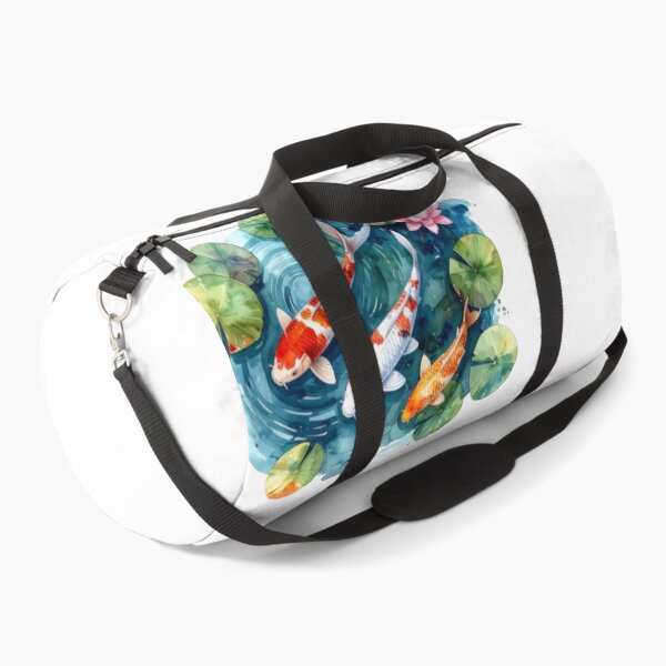 Item preview, Watercolor Koi Fish Pond Design designed and sold by BetweenForms.