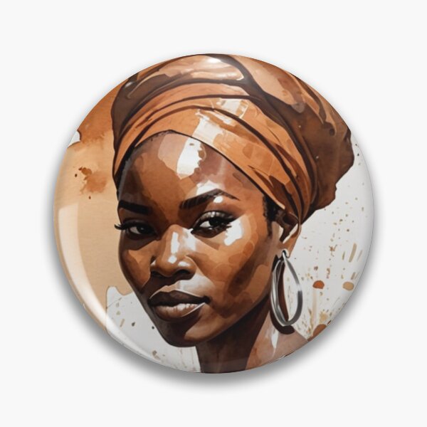Item preview, Art - Afro-Bohemian Woman, Contemporary Aesthetic designed and sold by AnimeShin.