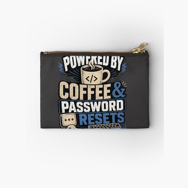 Item preview, Powered By Coffee Password Resets designed and sold by Moodwear-Studio.
