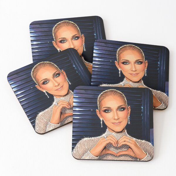 Item preview, Celine Dion sends lots of love (fan art) designed and sold by PopCultureAndStuff.