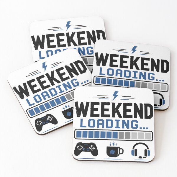 Item preview, Weekend Loading Gaming Coffee Design designed and sold by Moodwear-Studio.