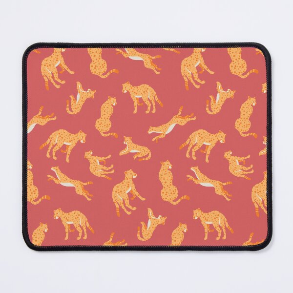 Item preview, Hi Cheetah - spiced coral designed and sold by Courtney Nicholls.