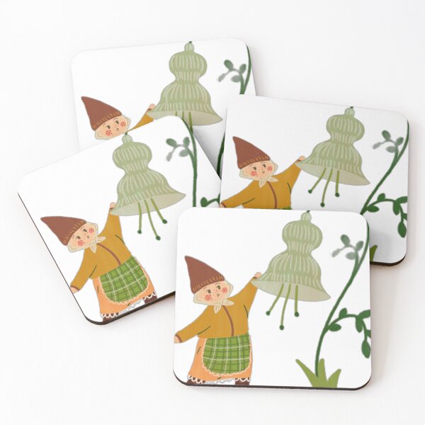 Item preview, Cute Gnome with Garden Flower Illustration designed and sold by DailyDoodlesBySumbul.