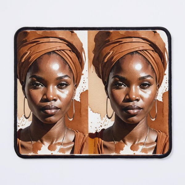 Item preview, Art - Afro-Bohemian Woman, Contemporary Style designed and sold by AnimeShin.