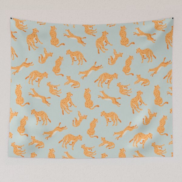 Item preview, Hi Cheetah - sprout green designed and sold by Courtney Nicholls.