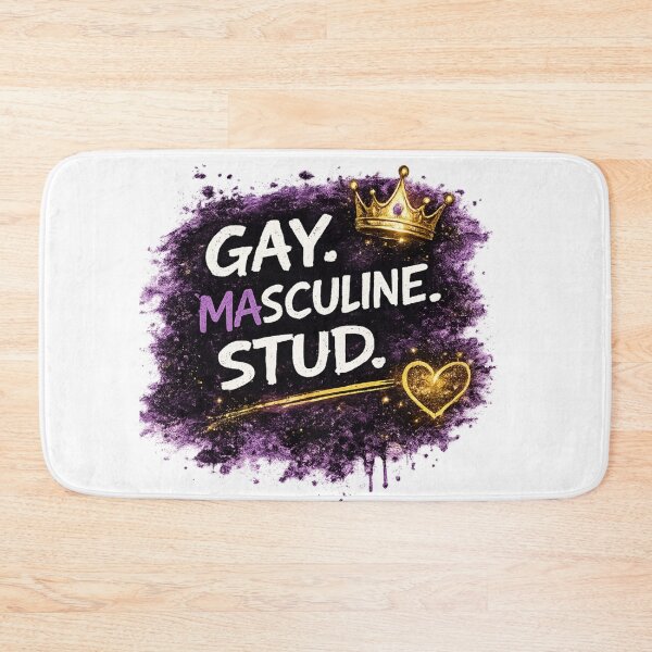 Item preview, Gay Masculine Stud Crown Edition | LGBTQ Pride Shirt designed and sold by Moe Corday Studios.