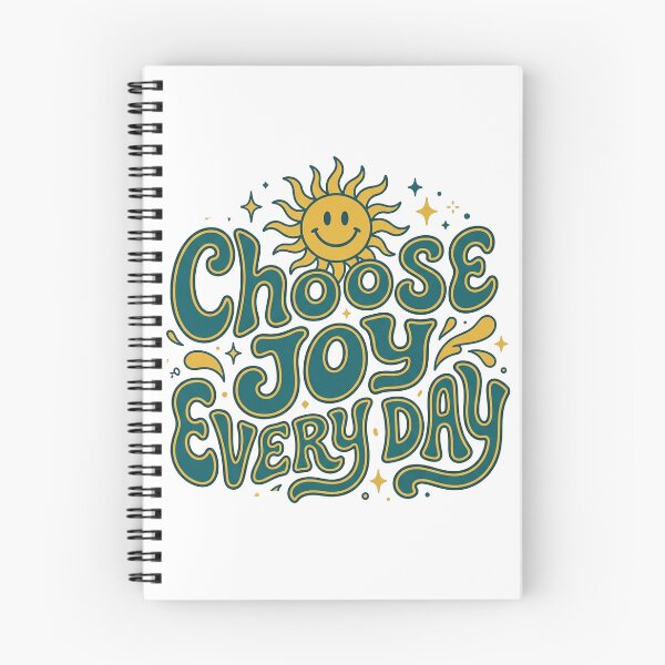 Item preview, Choose Joy Every Day — Retro Groovy Affirmation designed and sold by PlushFutura.