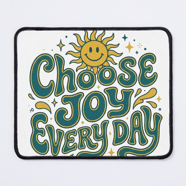 Item preview, Choose Joy Every Day — Retro Groovy Affirmation designed and sold by PlushFutura.