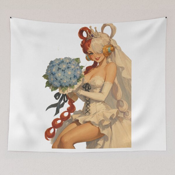 Item preview, Retro Idol Bride Pinup – Anime Diva Vintage Inspired Art designed and sold by Cosplayvintage.
