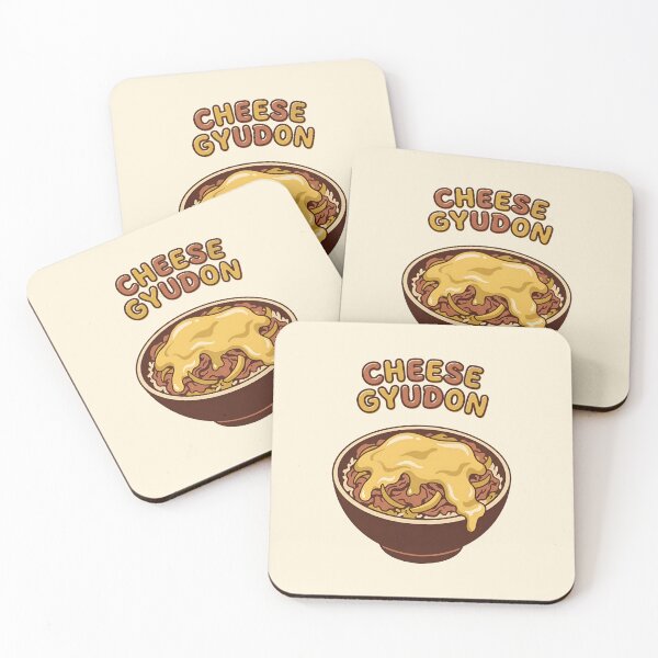 Item preview, Funny Vintage Cheese Gyudon Japanese Food Pop Art designed and sold by DuckOddity.